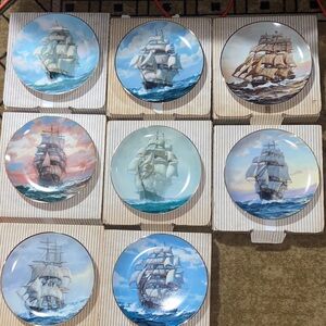 Boat plate collection.